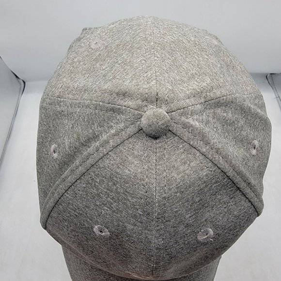 Sport Tek White Cap Gray Golf Hat Adjustable Lightweight Outdoors Casual - Picture 6 of 9